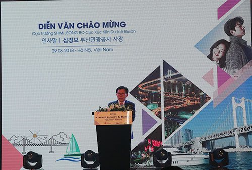 Ông Shim Jeong Bo, Cục trưởng Cục xúc tiến Du lịch thành phố Busan
